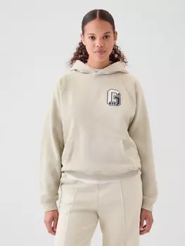 Мягкая толстовка в винтажном стиле. Gap, бежевый