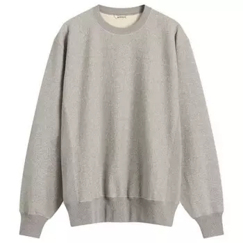 Мягкая трикотажная толстовка Auralee, серый