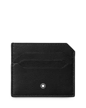 Мягкая визитница Meisterstuck Selection 6cc Montblanc, цвет Black
