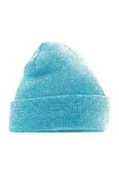 Мягкая вязаная зимняя шапка Beechfield, синий