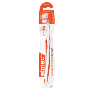 Мягкая зубная щетка, 1 шт. Elmex Inter x