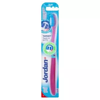 Мягкая зубная щетка, 1 шт. Jordan, Target Teeth & Gums
