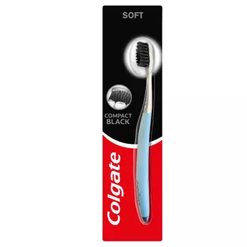 Мягкая зубная щетка Colgate Hight Density Charcoal, 1 шт.