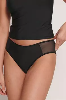 Мягкие адаптируемые хипстерские трусики Sloggi, черный