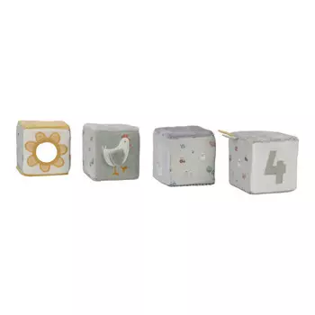 Мягкие активирующие кубики Little Dutch 4 Little Farm