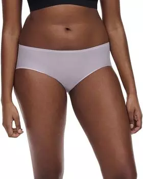 Мягкие эластичные бесшовные трусики-хипстер универсального размера Chantelle, серый