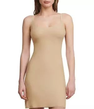 Мягкие эластичные комбинезоны Chantelle, бежевый