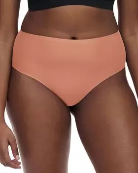 Мягкие эластичные стринги одного размера с высокой талией Chantelle, розовый