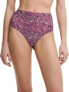 Мягкие эластичные стринги с высокой талией Chantelle, цвет Baroque Print