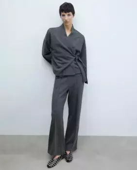 Мягкие брюки Sfera, темно-серый