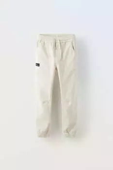 Мягкие брюки Zara, лед
