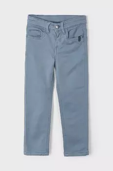 Мягкие детские брюки приталенного кроя Mayoral Sponie, серый