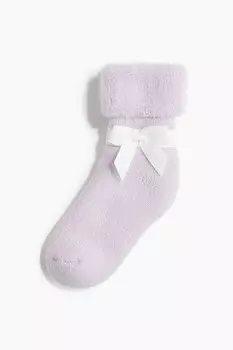 Мягкие домашние носки Vogue, сиреневый