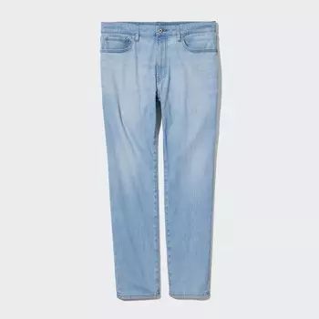 Джинсы Uniqlo Ezy Ultra Stretch Soft, голубой (Размер XL (Waist 92-100 cm)