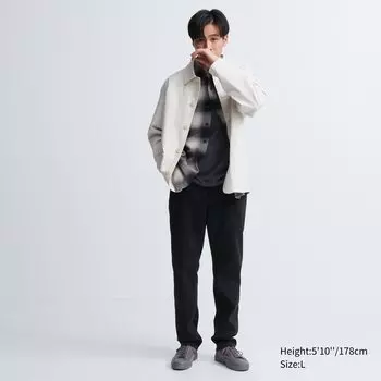 Мягкие джинсы EZY Ultra Stretch Uniqlo, черный