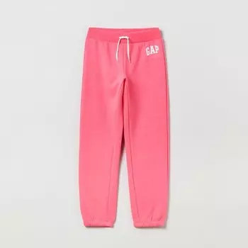 Мягкие джоггеры с вышитым логотипом Gap, розовый