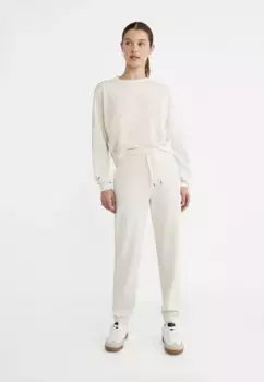 Мягкие джоггеры Stradivarius, экрю