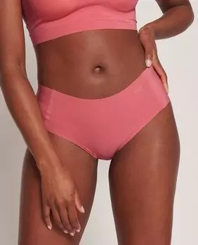Мягкие хипстерские трусики из ультратонкой микрофибры Sloggi, розовый