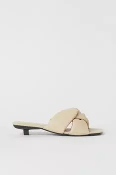 Мягкие клапаны H&M, светло-бежевый