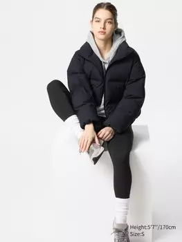 Мягкие леггинсы airism Uniqlo, цвет 09 черный