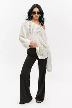 Мягкие леггинсы с заниженной талией Monki, черный