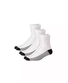 Мягкие носки Big & Tall длиной 1/4, 3 шт KingSize, белый