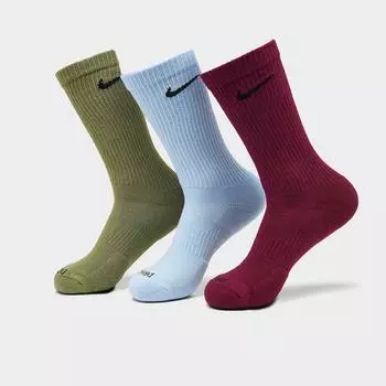 Мягкие носки для тренинга Nike Everyday Plus (3 шт.), синий