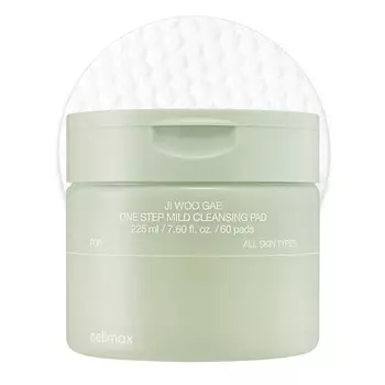 Мягкие очищающие диски Ji.Woo.Gae One Step, 60 штук Celimax