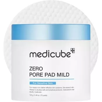 Мягкие очищающие салфетки Zero Pore Pads - 70 шт. Medicube