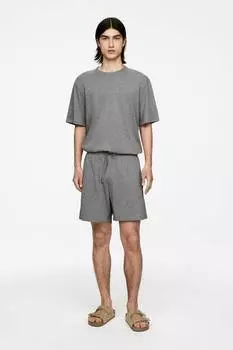 Мягкие пижамные шорты Arket, серый