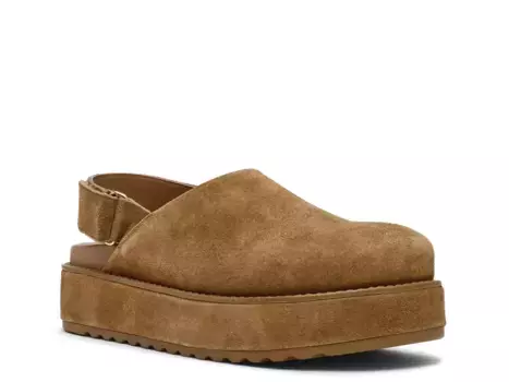 Мягкие сабо Steve Madden, Cognac Suede