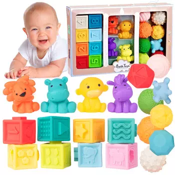 Мягкие сенсорные блоки для детей, набор из 20 шт. U534 elektrostator