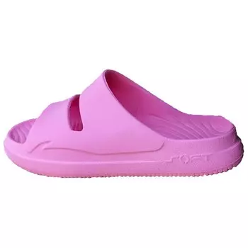 Мягкие шлепанцы Clap унисекс Xianxia розовые Lining