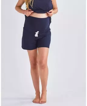 Мягкие шорты для отдыха Maternity Angel ANGEL MATERNITY, синий