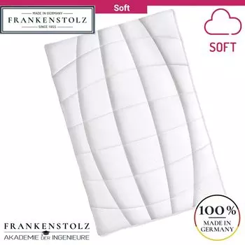 Мягкие стеганые кровати Frankenstolz - размер и вариант на выбор, размеры: 155 x 200 см, наполнение: светлое Frankenstolz Gute Bettwaren