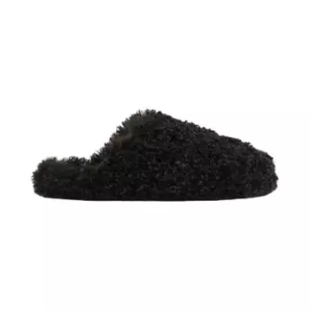 Мягкие тапочки H&amp;M Fluffy Slippers, черный