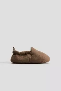 Мягкие тапочки H&M, коричневый
