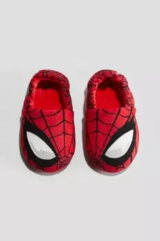 Мягкие тапочки с аппликациями H&M, красный