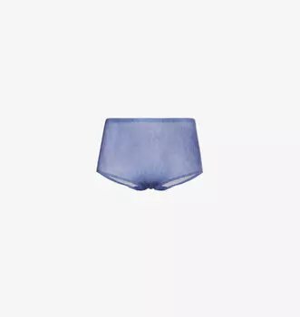 Мягкие трусы из эластичной ткани с высокой талией Chantelle, синий
