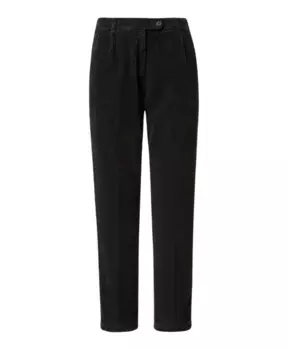 Мягкие вельветовые брюки Massimo Alba, черный