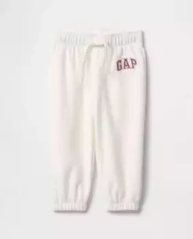 Мягкие винтажные детские джоггеры с логотипом Gap, белый