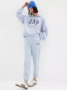 Мягкие винтажные спортивные штаны с логотипом Gap, синий