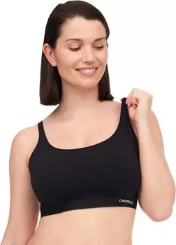 Мягкий эластичный бюстгальтер Air Lounge Chantelle, черный