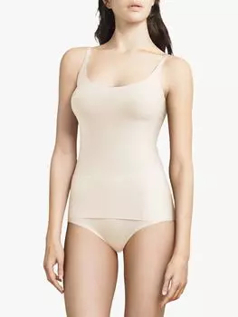 Мягкий эластичный жилет на бретельках Chantelle, слоновая кость