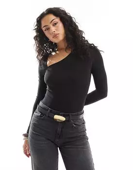 Мягкий асимметричный боди Miss Selfridge