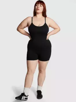 Мягкий бесшовный комбинезон The Wave Pink, черный