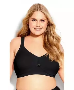 Мягкий бюстгальтер больших размеров больших размеров AVENUE, бежевый