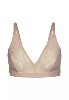 Мягкий бюстгальтер Cradle to Cradle из сертифицированного натурального кружева Calida, розовый
