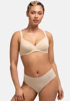 Мягкий бюстгальтер Dorina бесшовного дизайна, бежевый
