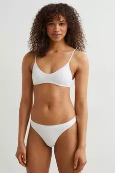 Мягкий бюстгальтер H&M, белый